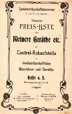 Landwirtschaftskatalog 1902