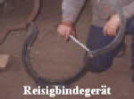 Reisigbindegert offen