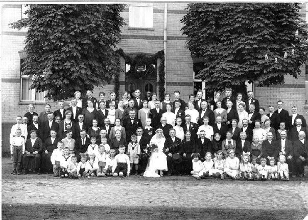 02_Hochzeit Amanda geb. Nitsche u. Gerhard Nitsche 1932