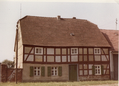 01_004 Haus Schneider 1830 Abriss 1977 heute KITA1