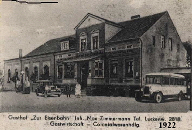 zur eisenbahn 1922